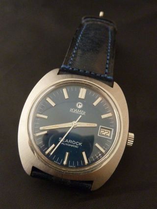 Vintage - Herren - Armbanduhr - Roamer / Schweiz - Searock Automatik - Intakt Bild