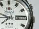 Orient Crystal Automatic,  Datum Japanisch Dau Vintage Wrist Watch,  Repair Armbanduhren Bild 5