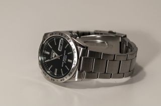 Seiko Snke01k1 Armbanduhr - Automatik - Schwarz - Edelstahl - Ovp - Wie Bild