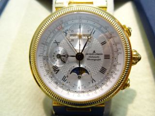 Jacques Lemans Chronograph - Automatic,  Mondphase Und Volldatum Bild