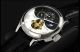 Clemont Requiem Regulator Silver Automatik Uhr Armbanduhren Bild 3