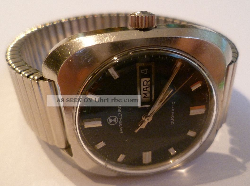 Favre - Leuba Vintage Herren Armbanduhr Automatic,  Duomatic Armbanduhren Bild