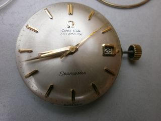 Omega Automatic Seamaster Werk 562 Uhrwerk Armbanduhr Swiss Made Selten Sammler Bild