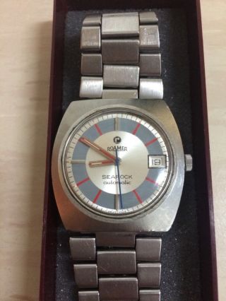 Roamer Searock DoublÈ Herren - Automatik - Armbanduhr Aus Den 70er Jahren Swiss Made Bild