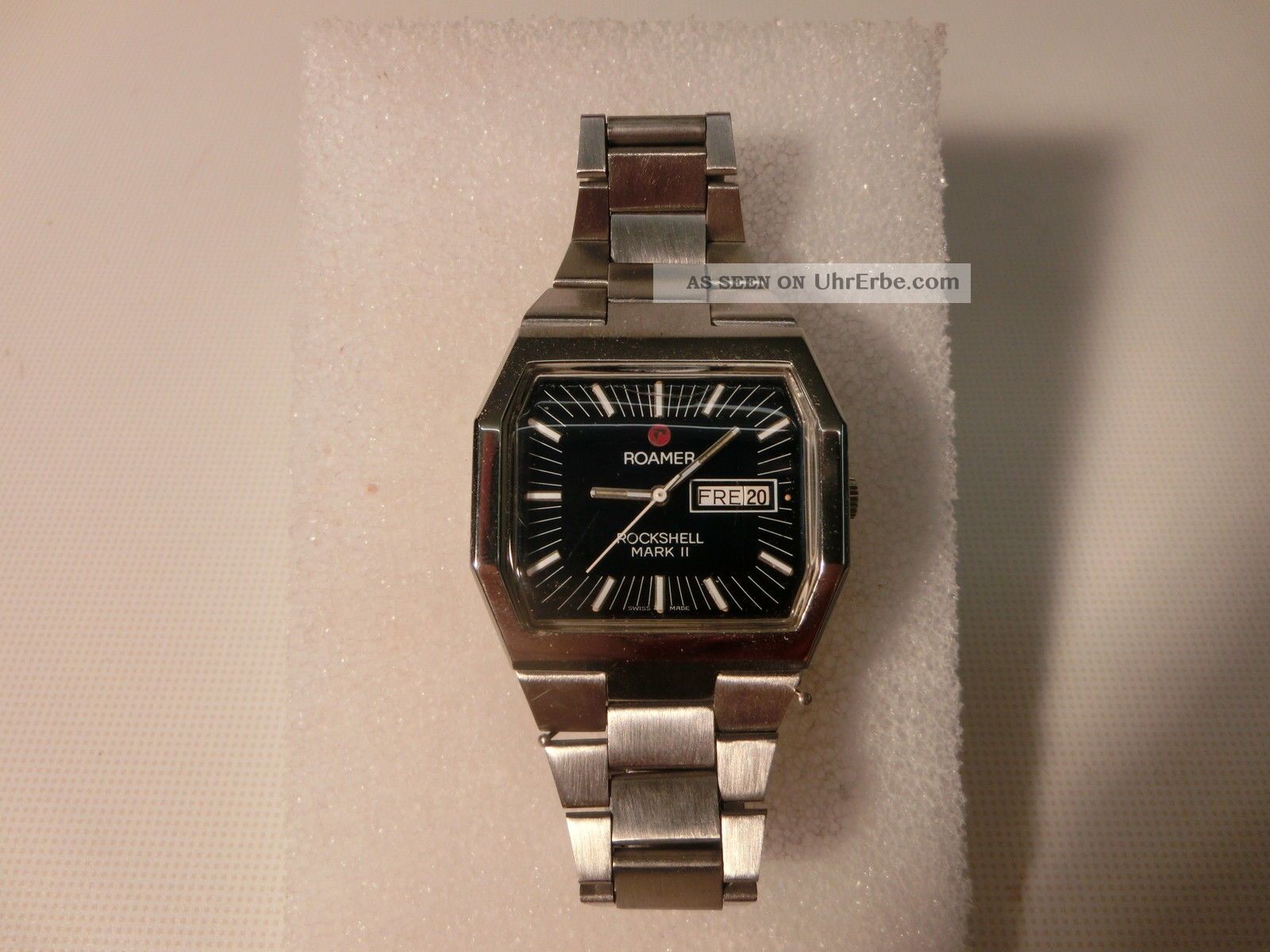 Roamer Rockshell Mark Ii Herrenarmbanduhr Gut Erhalten Armbanduhren Bild