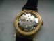 Vintage Junghans 17 Jewels Handaufzug Herren Uhr Vergoldet,  LÄuft Armbanduhren Bild 10