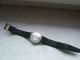 Vintage Junghans 17 Jewels Handaufzug Herren Uhr Vergoldet,  LÄuft Armbanduhren Bild 4