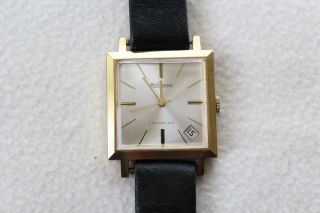 Vintage Habmann Incablock Date Armbanduhr. Bild
