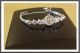Longines Art Deco Damenuhr 18kt 750 Weiß - Gold - 56 Diamanten & Brillanten Armbanduhren Bild 2
