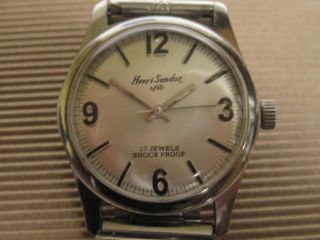 Henry Sandoz & Fils - Wunderchöne Uhr Von Meiner Sammlung Bild