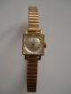 Filigrane Vintage Damenuhr Eppo Incabloc Handaufzug Gold Pl - 20 Microns Armbanduhren Bild 1