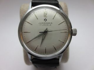 Junghans Armbanduhr Bauhaus - Stil Handaufzug Bild