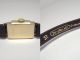 Zentra Vintage Damenuhr Mit Di - Modell Lederband Um 1935 20 Micron Wälzgold Armbanduhren Bild 1
