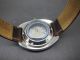 Rot Rado Companion 17 Jewels Mit Datum & Taganzeige Mechanische Uhr Armbanduhren Bild 7
