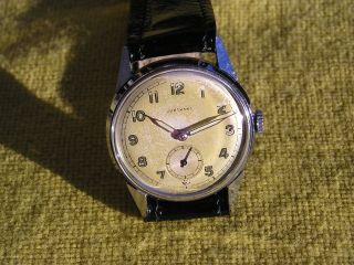 Junghans Herren Armbanduhr,  Manufaktur - Kaliber 80,  Dienstuhr (jahrgang 40 - 45) Bild