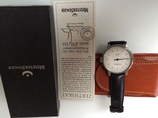 Meistersinger - Einzeiger Uhr,  Limited Edition Ed205,  No.  242 Von 333 Bild