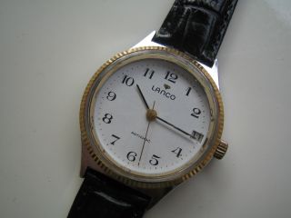 Lanco Handaufzug Damenuhr Armbanduhr Ladies Watch Bild