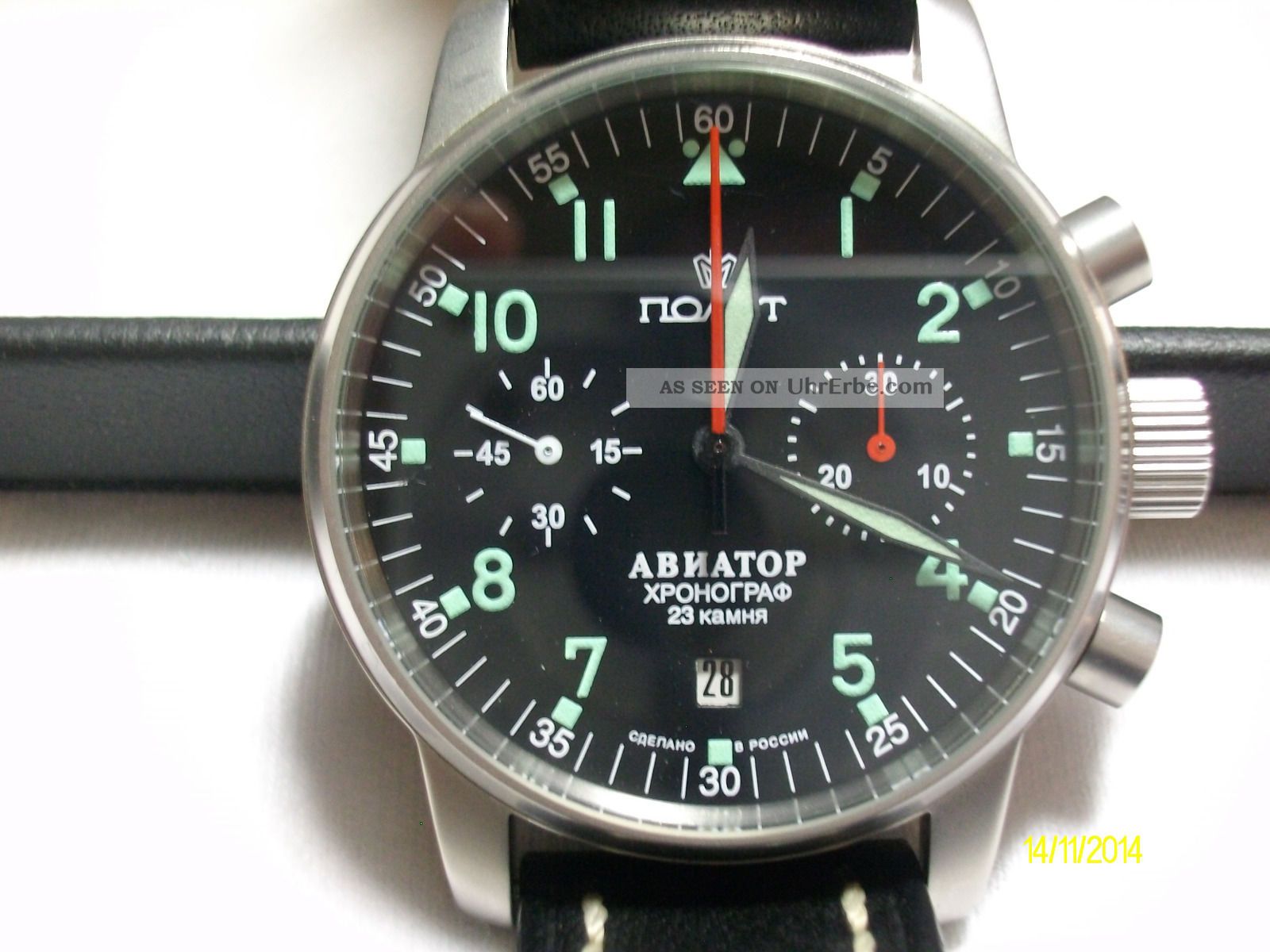 Aviator 1 Von Poljot Mit Kaliber 3133 Armbanduhren Bild
