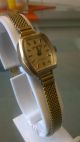 Glashütte Damen Armbanduhr 14 Karat Echtgold Klassiker Top Armbanduhren Bild 2