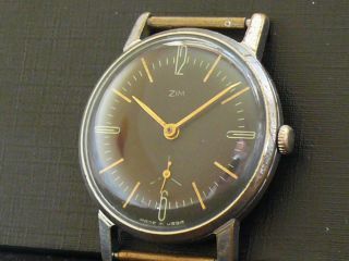 Armbanduhren Wristwatches Zim (pobeda) Aus Russland Made In Ussr Bild