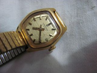 Junghans Damenuhr Handaufzug Alte Armbanduhr 17 Jewels Bild