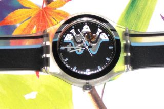 Swatch Automatik Glimp Stk401,  Gut Erhaltener Bild