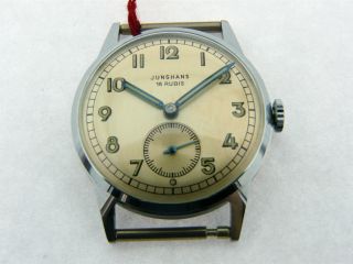 Alte Armbanduhr Junghans Kal.  80 Handaufzug Ungetragen Bild