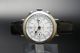 Eberhard & Co.  925 Sterling Silber Chronograph Herrenuhr Ref 31008 Cal.  310 - 82 Armbanduhren Bild 4