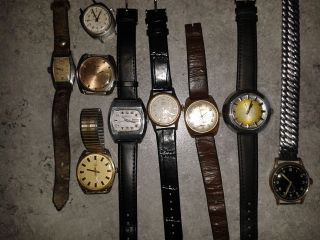 Konvolut Mechanischer Vintage Uhren Bifora,  Raketa,  Re Watch,  Umf Ruhla,  Meister Bild