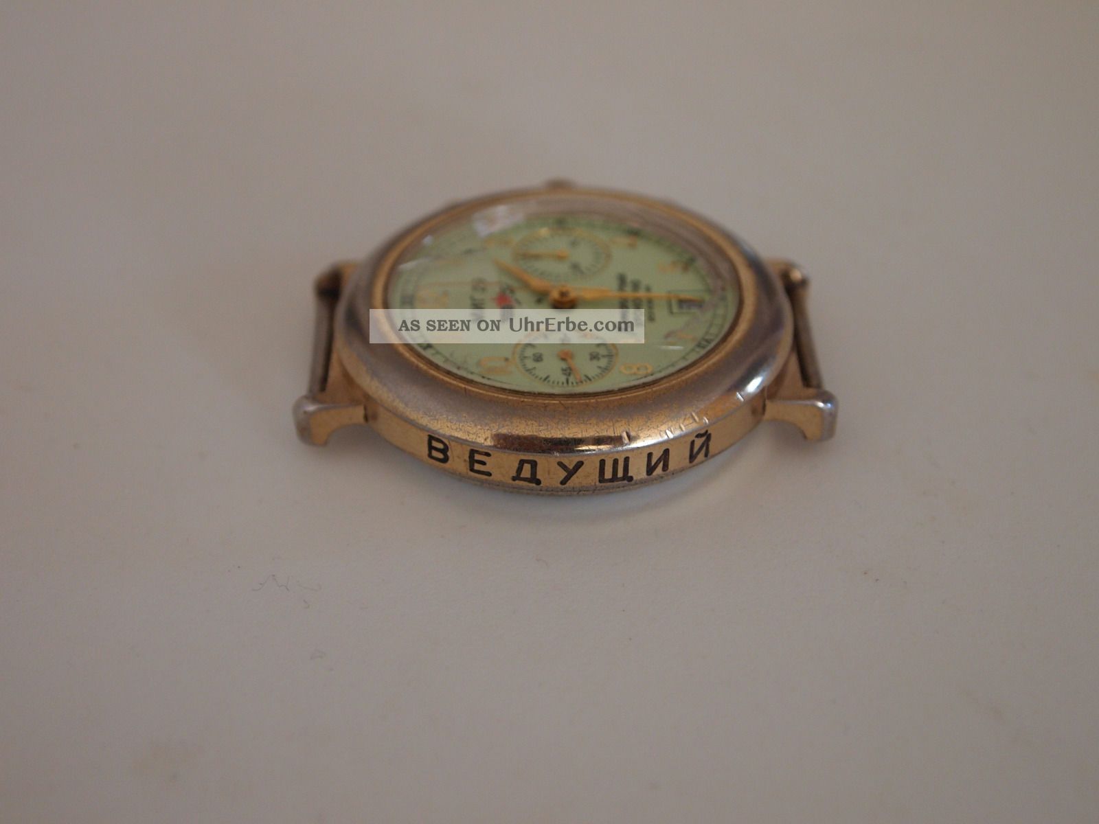 Schaltrad? Chronograph Pilotenuhr Hau Sammler Airforce Watch Russian 3133 Mig 29 Armbanduhren Bild