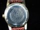 Mauthe 17 Rubis Handaufzug JubilÄumsuhr Vw Armbanduhren Bild 1