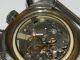 Ruhla Taucher Chronograph Vintage Handaufzug,  Wrist Watch,  Repair,  Läuft Armbanduhren Bild 8