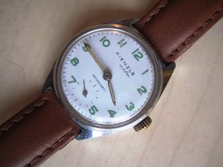 Herren - Armbanduhr Kienzle Alfa Antimagnetic Stainless Steel Uhr - Von Ca.  1957 Bild