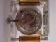 Chateau Armbanduhr Im Plexiglasgehäuse Mit Kunststoffband,  1970er Jahre Designn Armbanduhren Bild 1