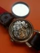 Alte Anker Handaufzug Uhr / Schwarzes Zifferblatt Armbanduhren Bild 1