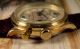 Pierce FrÜher 1 Drücker - Chronograph - 18k Vergoldet Armbanduhren Bild 2