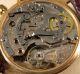 Pierce FrÜher 1 Drücker - Chronograph - 18k Vergoldet Armbanduhren Bild 6