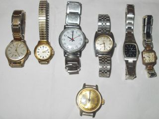 Uhren Konvolut Sammler Handaufzug Osco Timex Junghans PrÄtina Ruhla Nachlass Bild
