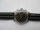 Vintage Angelus Schaltrad - Chronograph Handaufzug Stahl Armbanduhren Bild 2