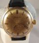Zeitlose Glashütte Uhr Vintage Armbanduhr Datum Handaufzug 17 Rubis Um 1960 - 70 Armbanduhren Bild 7