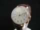 40er Jahre Angelus Schaltradchronograph - 18 Karat Gold Armbanduhren Bild 2