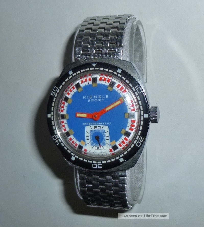 Kienzle Sport Vintage Herren - Armbanduhr Hau Mechanisch Made In Germany Armbanduhren Bild