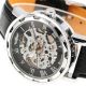 Herrenuhr Handaufzug Mechanische Mechanik Kunstleder Armband Uhr 7 Farben U Armbanduhren Bild 4