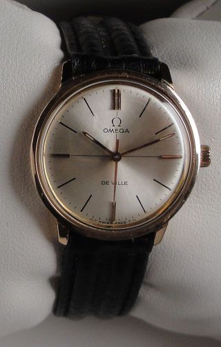 Klassische,  Elegante Damen Armbanduhr Omega De Ville – Handaufzug – Ca.  1966 Bild