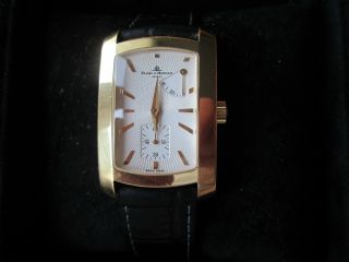 Baume & Mercier Hampton Milleis Armbanduhr 18 Kt.  Gelbgold, . Bild