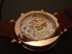 Poljot International Nikolai Chronograph 14k 585 Rose Gold Russian Watch Полет Armbanduhren Bild 5
