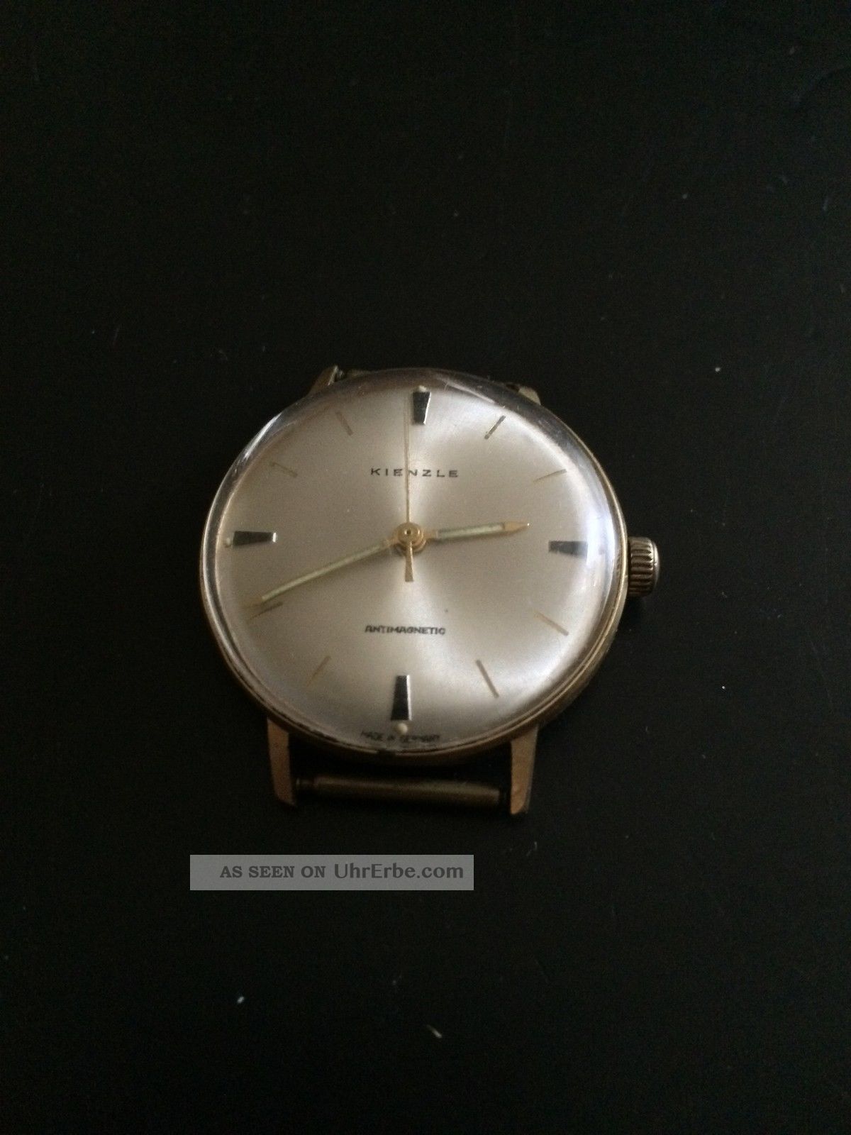 Vintage Kienzle Herrenarmbanduhr Handaufzug,  Vergoldet,  Funktionsfähig Armbanduhren Bild