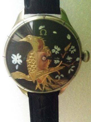 Omega Antique Armbanduhr Xxl Bild