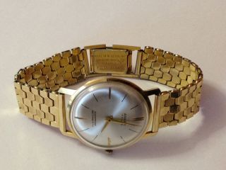 Vintage Herrenarmband Uhr Anker 14k / 585 Gold Bild