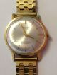 Vintage Herrenarmband Uhr Anker 14k / 585 Gold Armbanduhren Bild 2